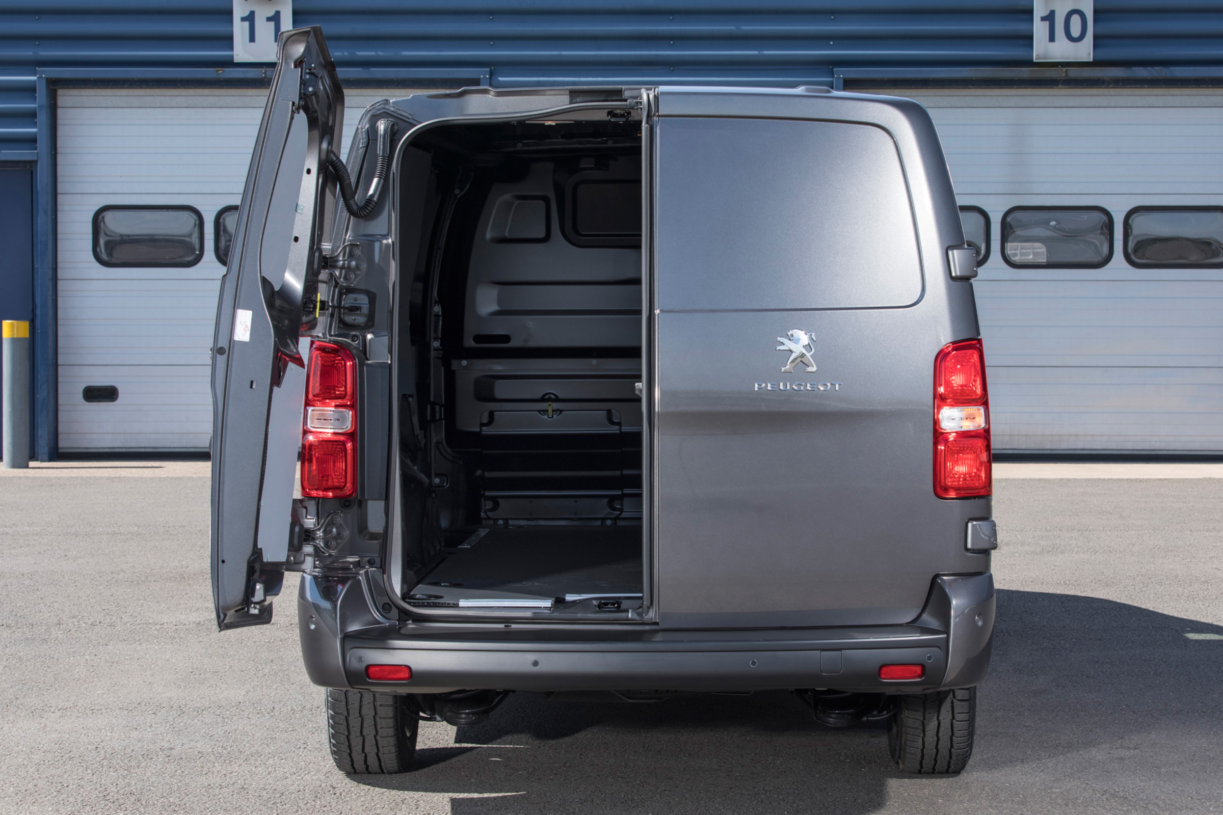 PSA van door rear