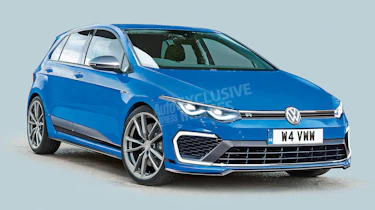 New Volkswagen Golf R - front (watermarked)