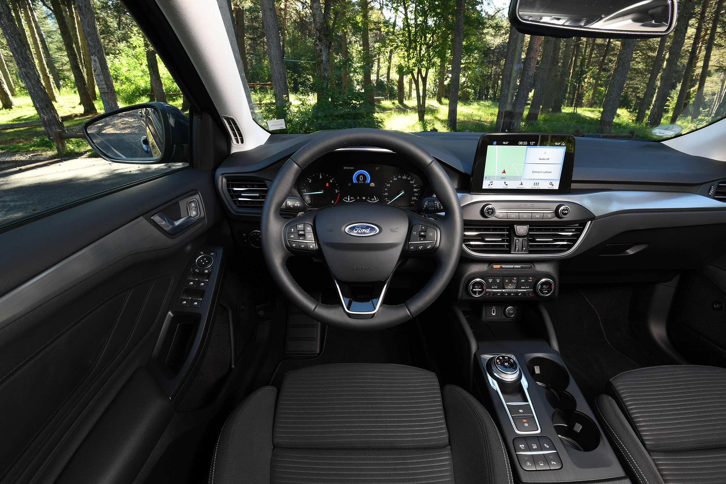 Ford Focus diesel Titanium - interior