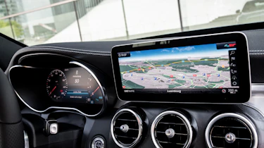 Mercedes C-Class - infotainment