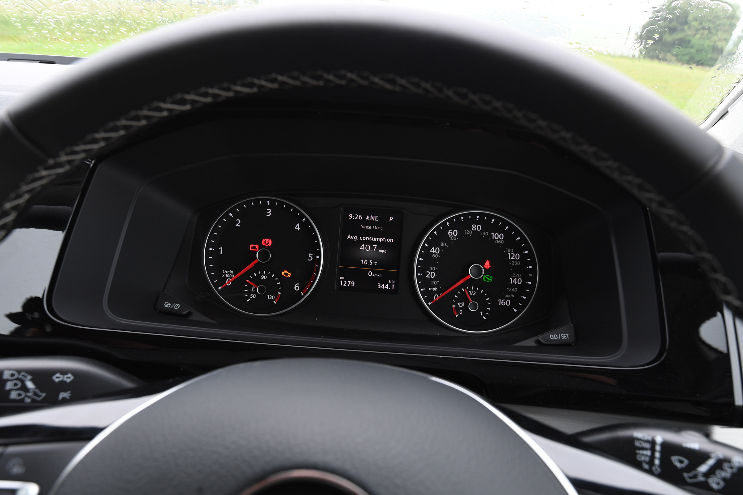 Volkswagen California Edition - speedo