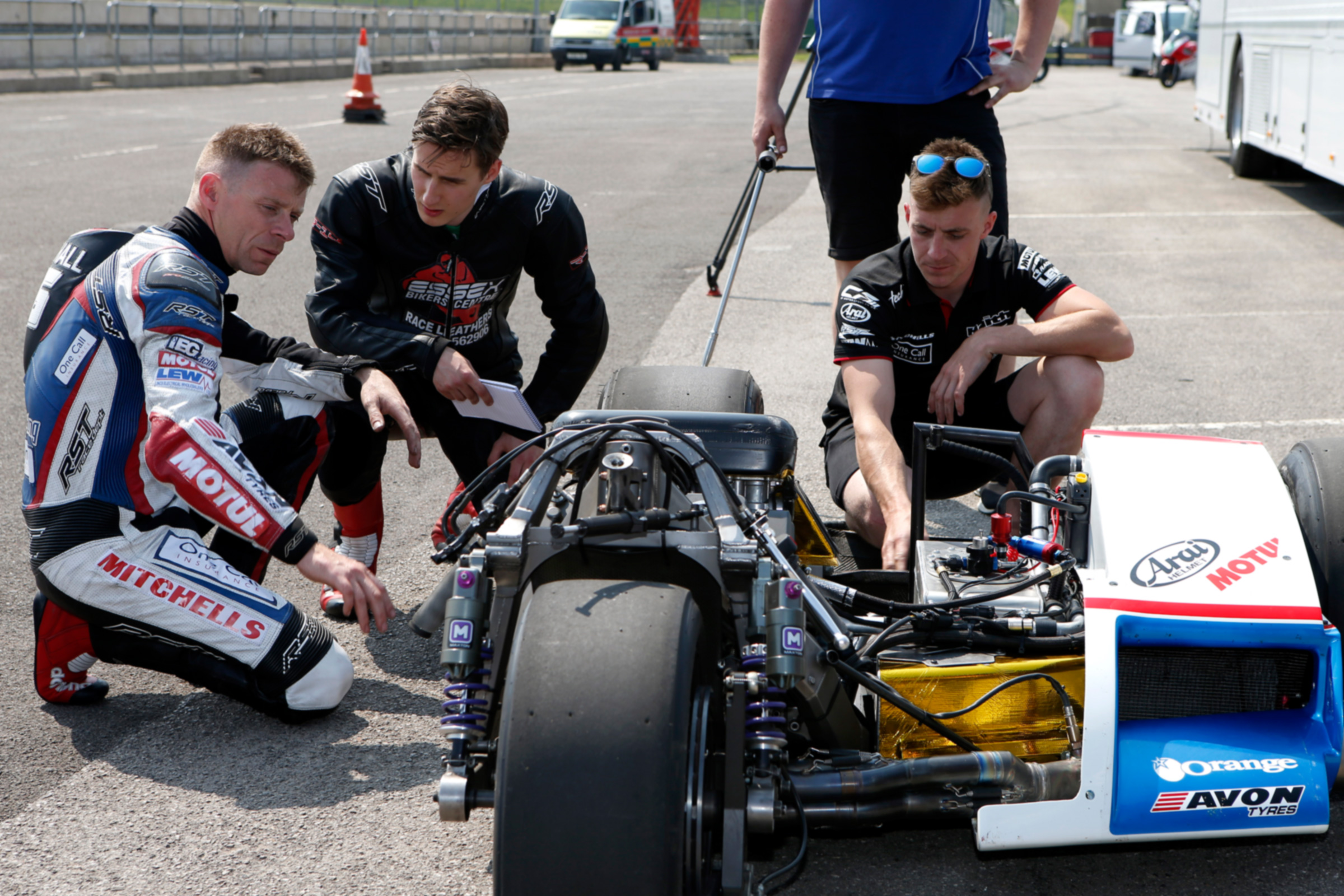 Isle of Man TT sidecar internals