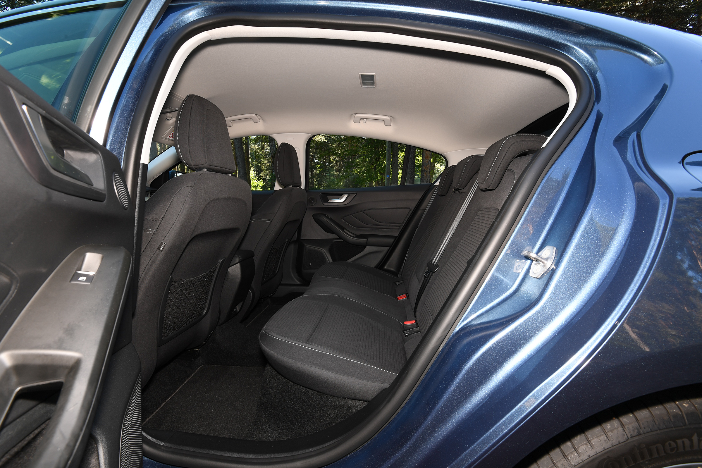 Ford Focus diesel Titanium - back seats