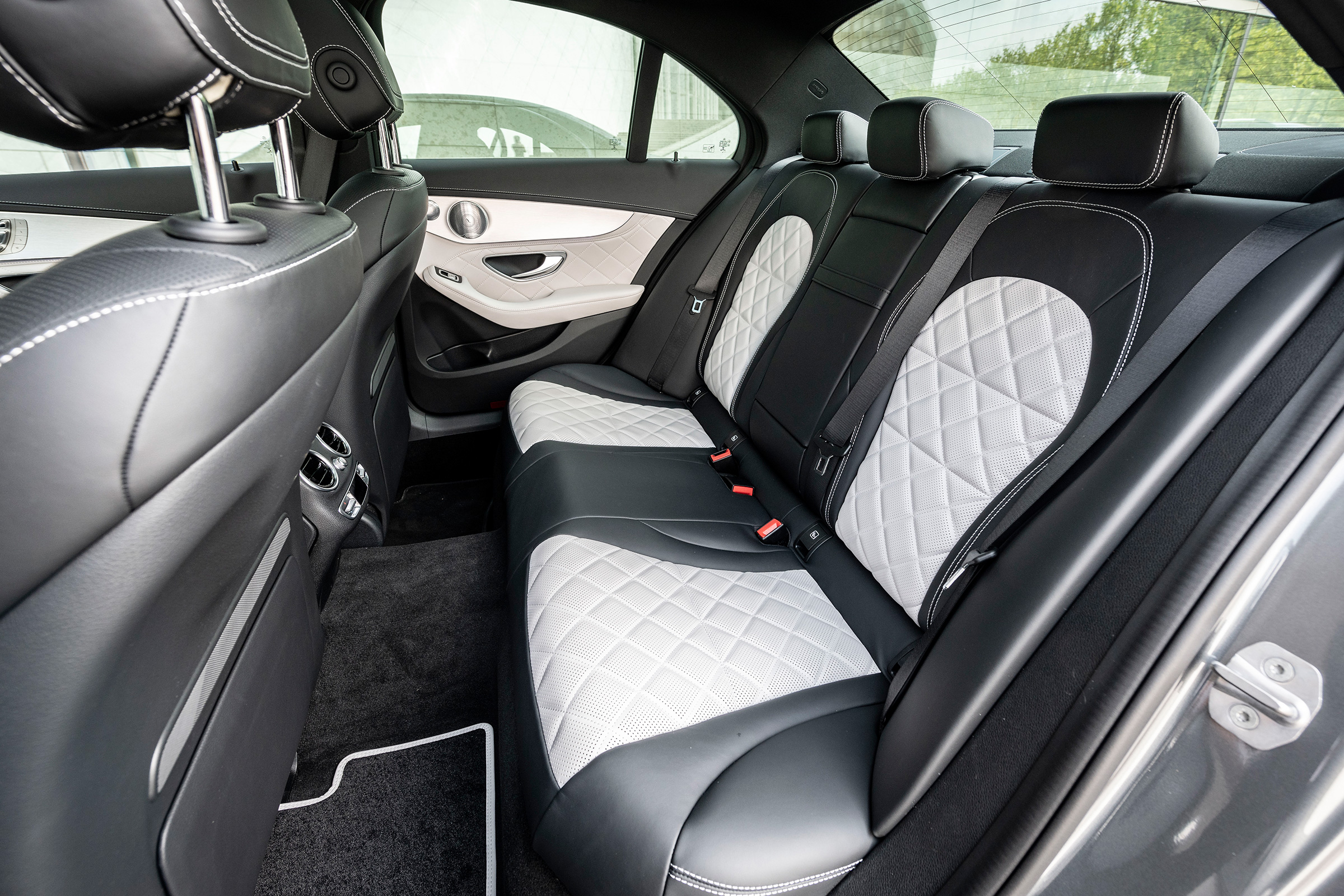 Mercedes C-Class - back seats