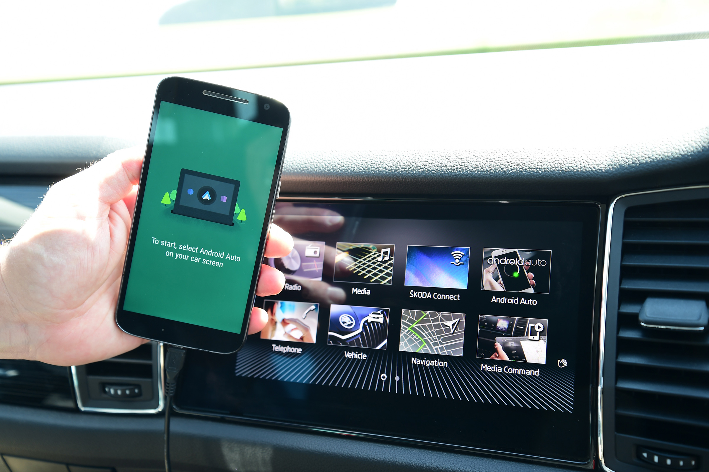 Skoda Kodiaq - app