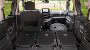 Citroen Berlingo - seats folded down