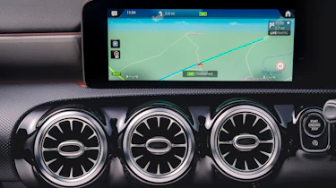 Mercedes A Class infotainment