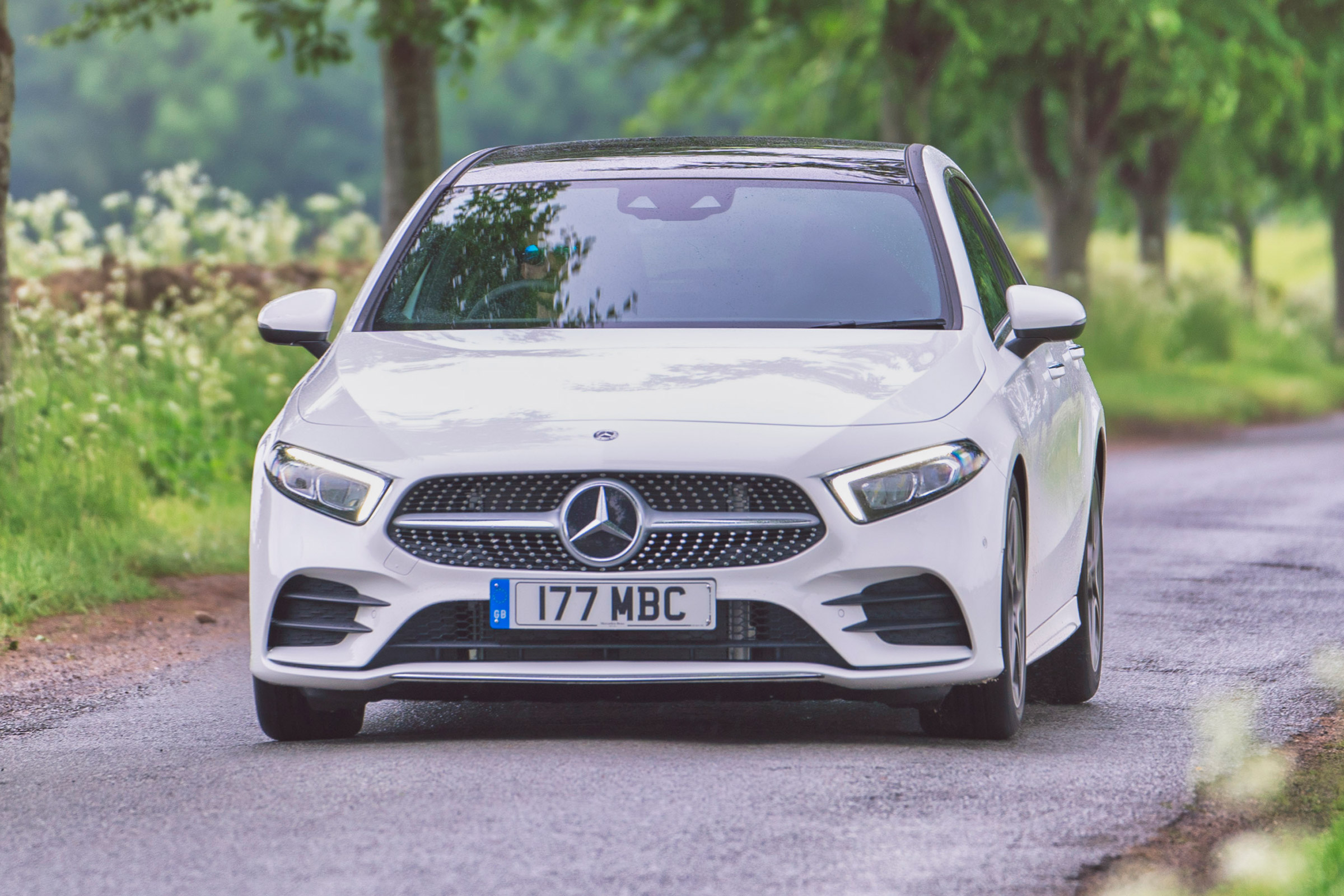 Mercedes A 180 d - front tracking