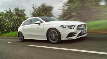 Mercedes A-Class tracking front