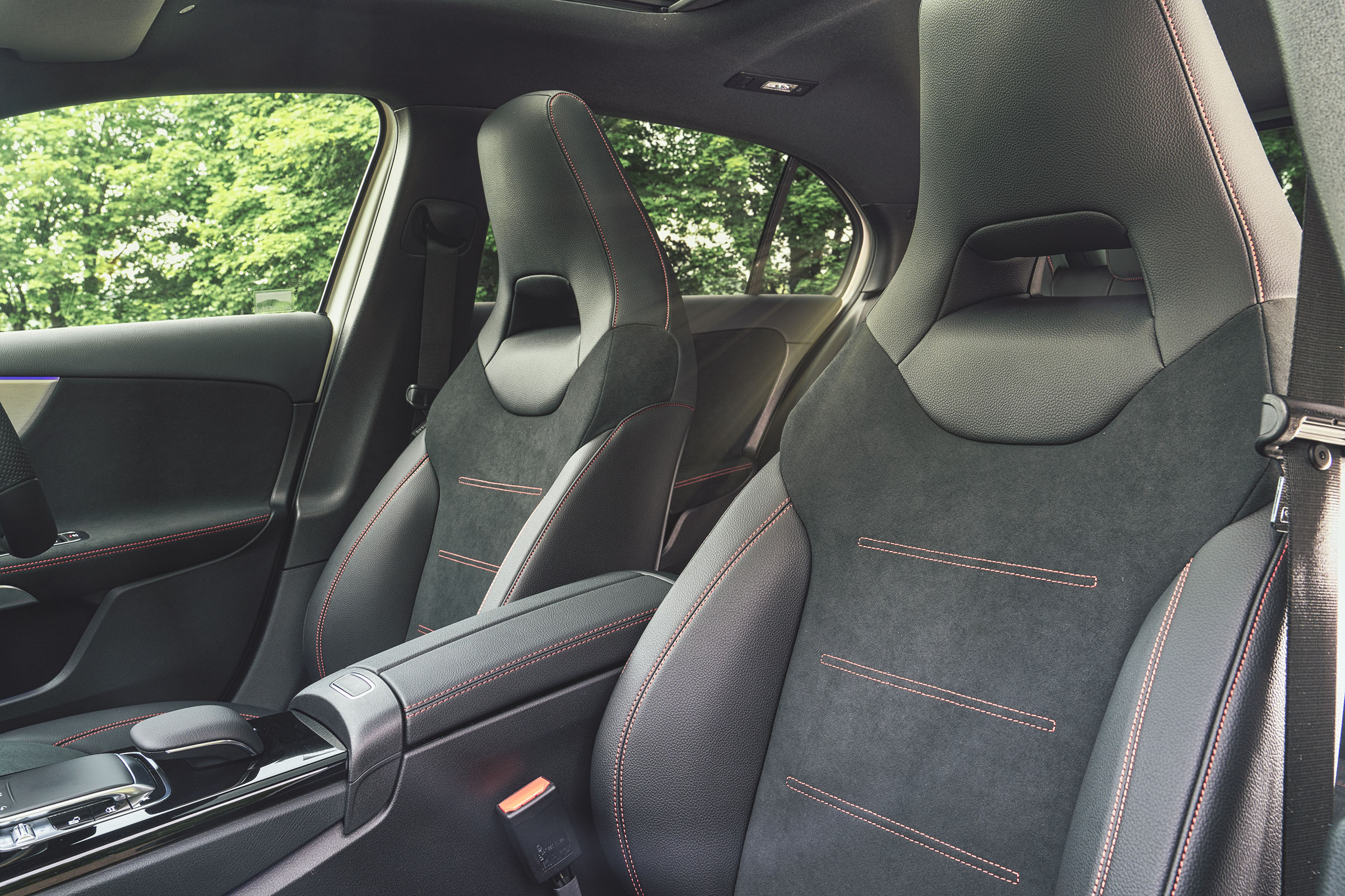 Mercedes A-Class front seats