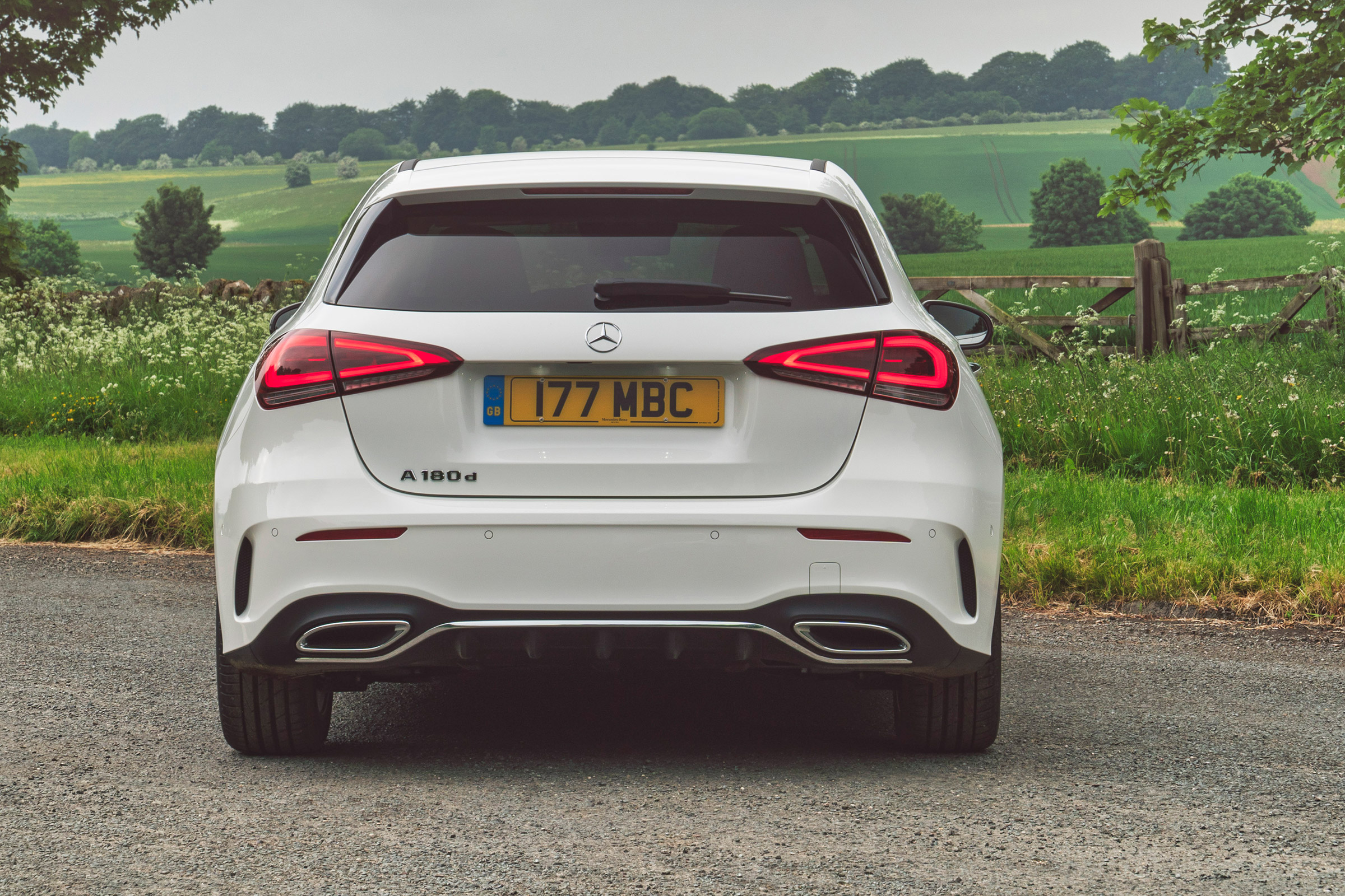 Mercedes A 180 d - full rear static