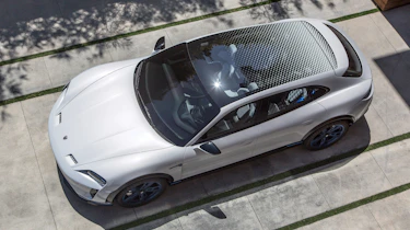 Porsche Mission E Cross Turimso - above static