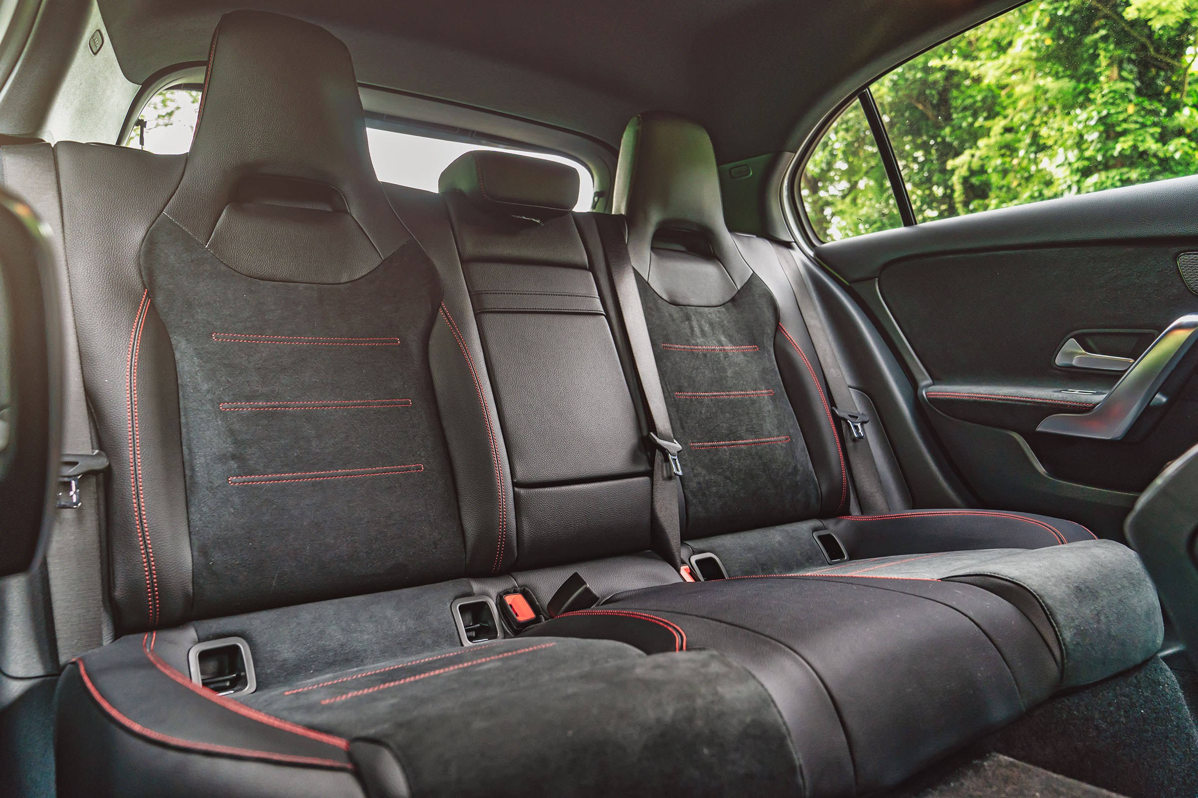 Mercedes A-Class rear seats