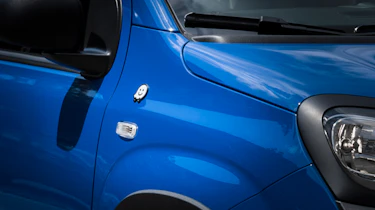 Fiat Panda Waze badge