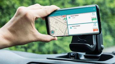 Fiat Panda Waze navigation