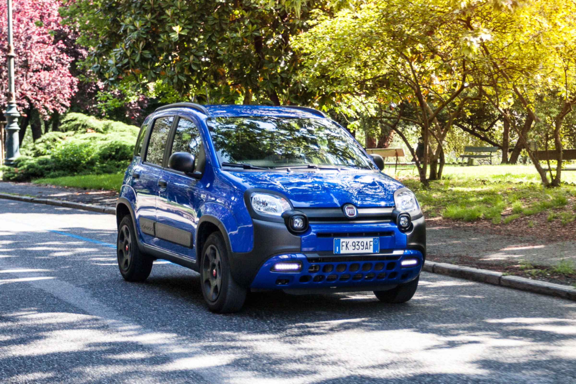 Fiat Panda Waze action