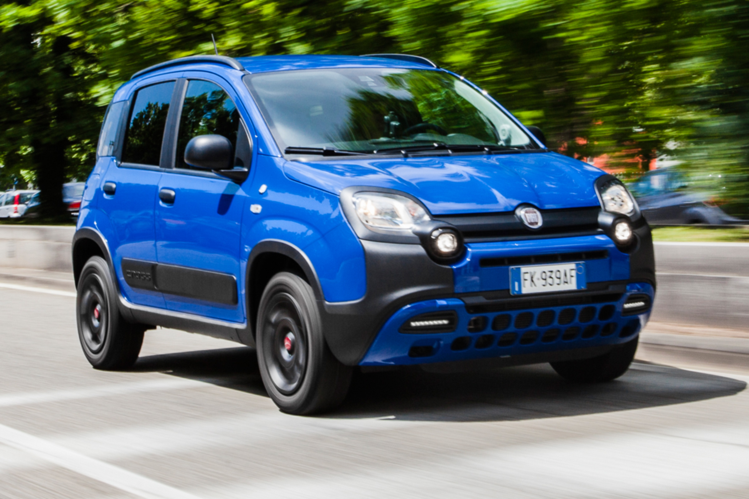 Fiat Panda Waze front quarter