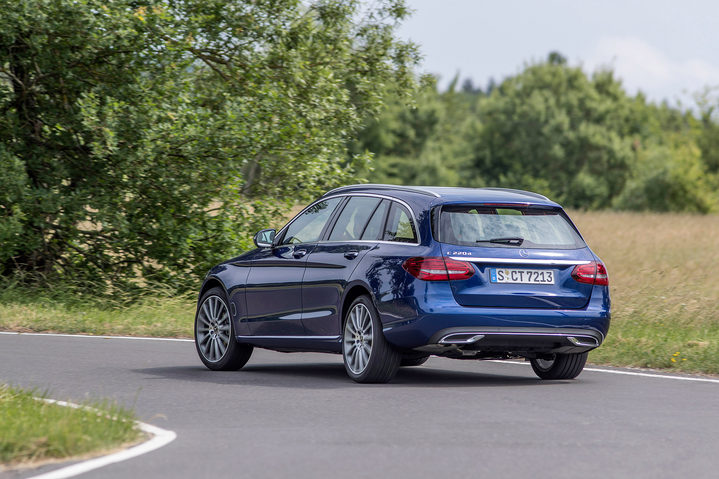 Mercedes C-Class Estate - rear action