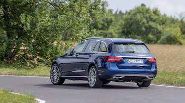 Mercedes C-Class Estate - rear action