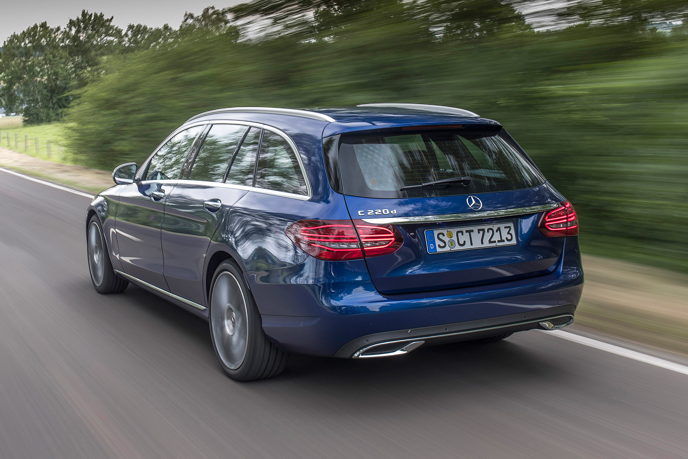 Mercedes C-Class Estate - rear