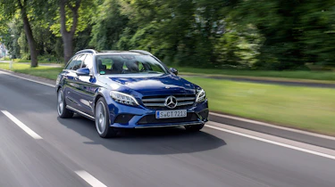 Mercedes C-Class Estate - front tracking