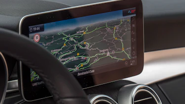 Mercedes C-Class Estate - sat-nav
