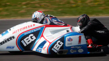 Riding shotgun with an Isle of Man TT sidecar legend - header