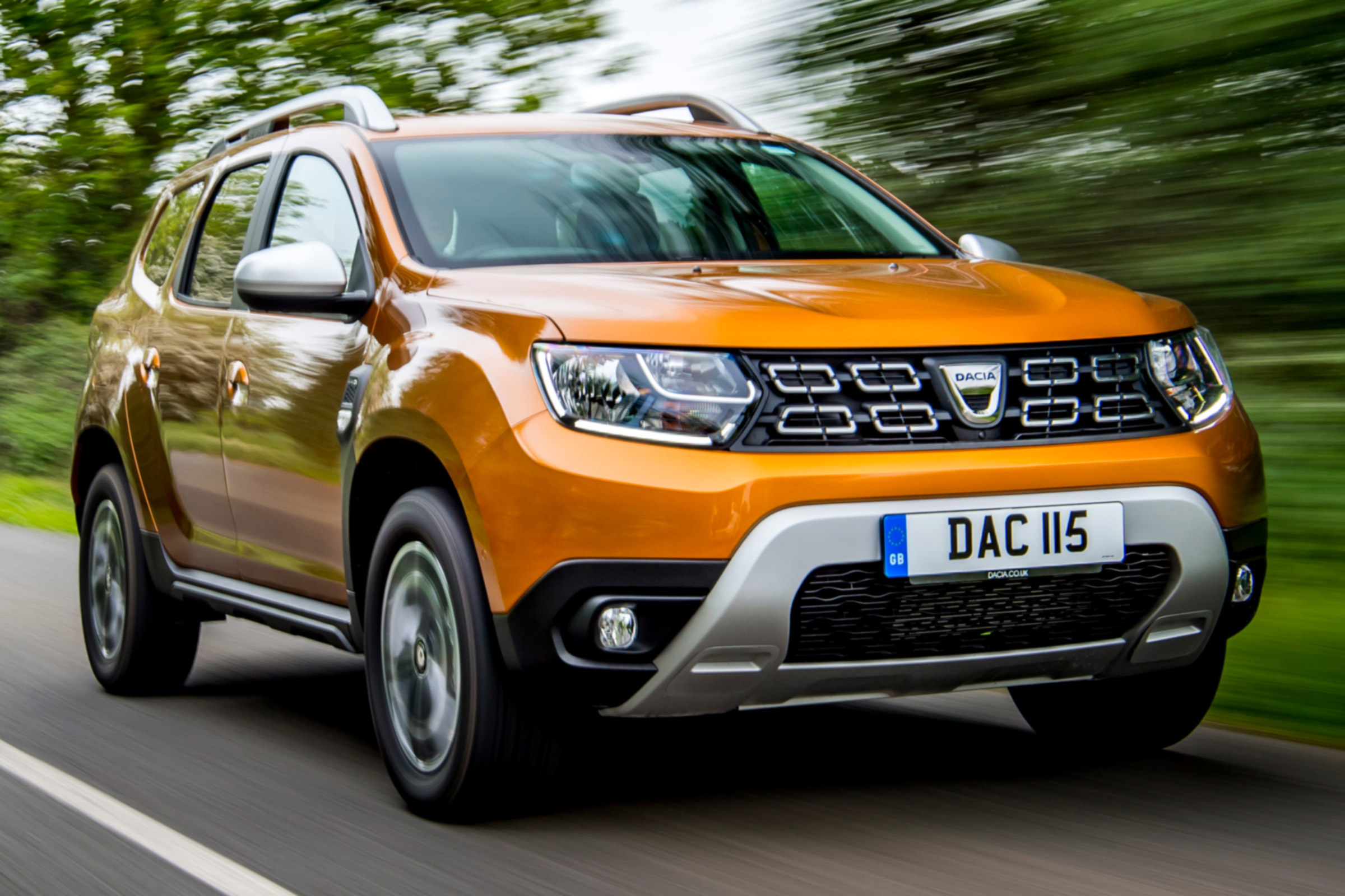 New 2018 Dacia Duster front