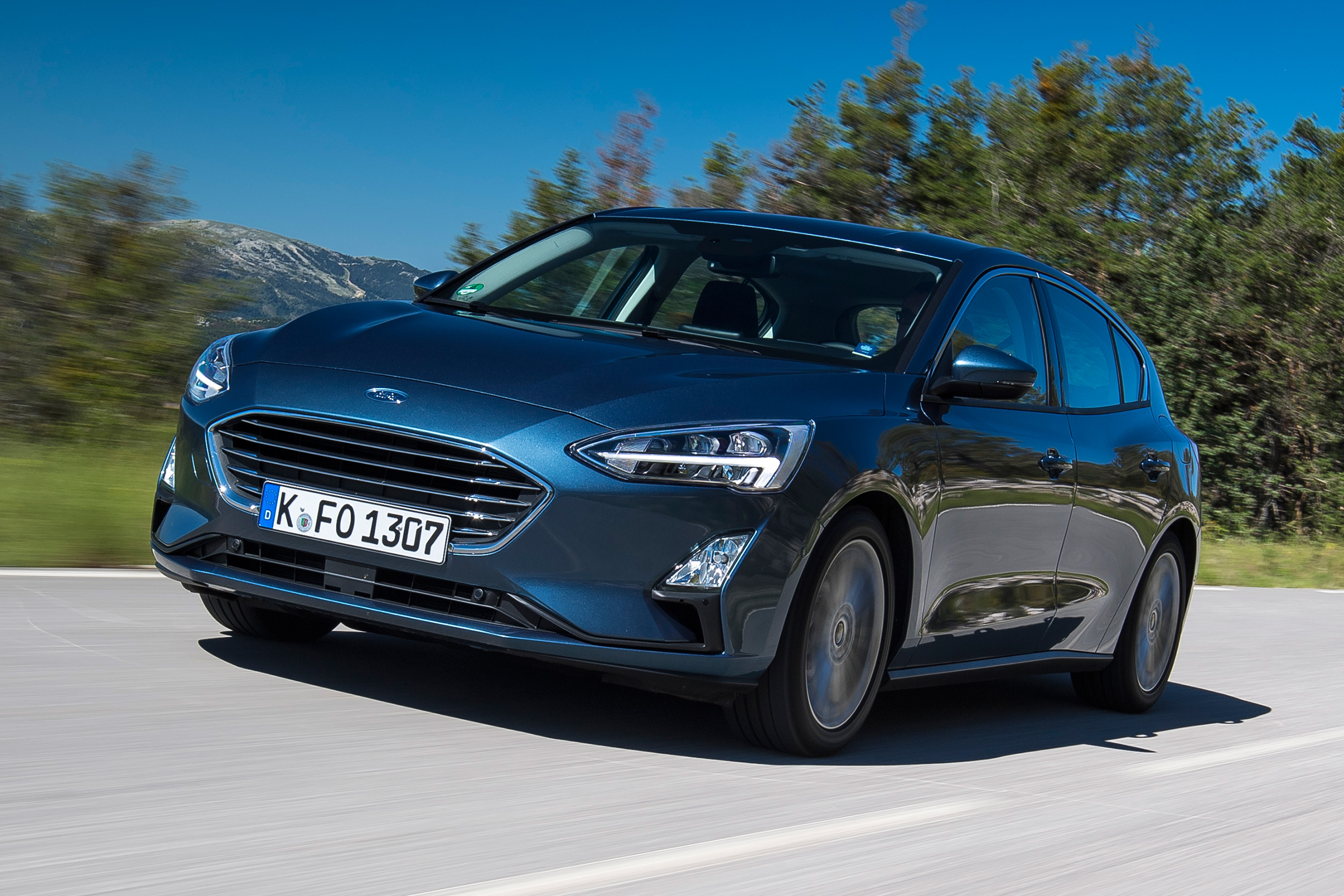 Ford Focus diesel Titanium - front