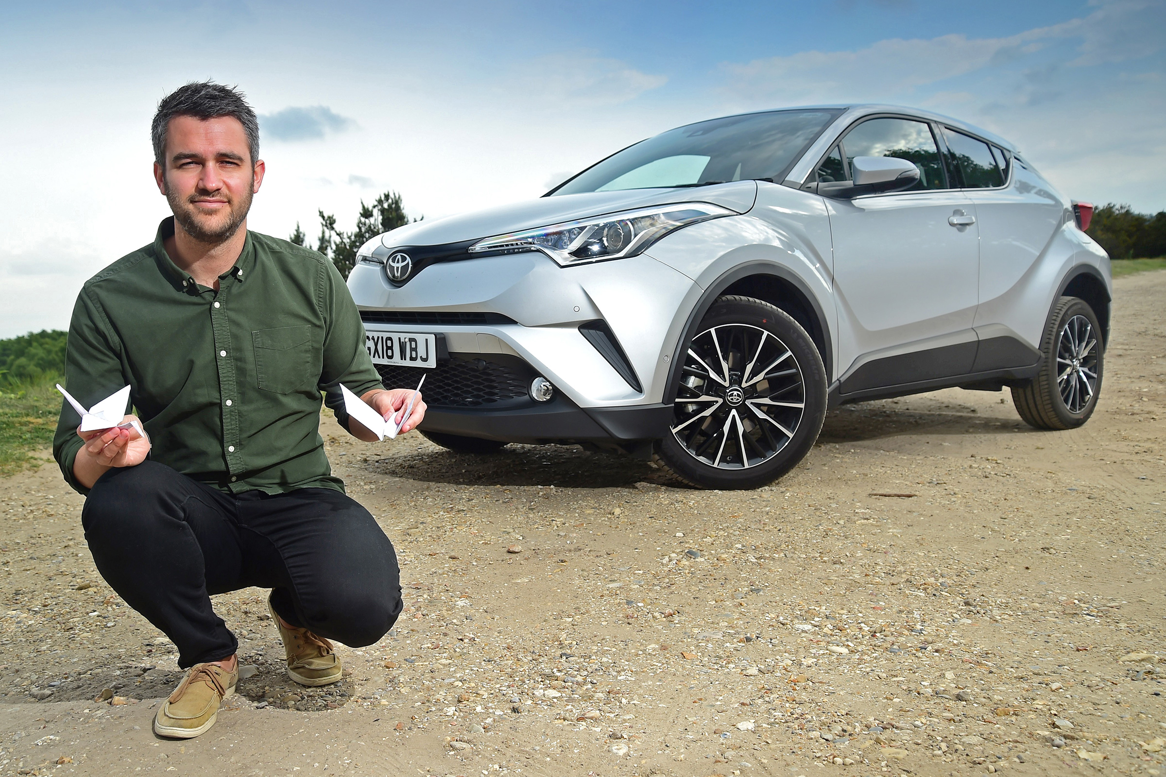 Toyota C-HR - origami