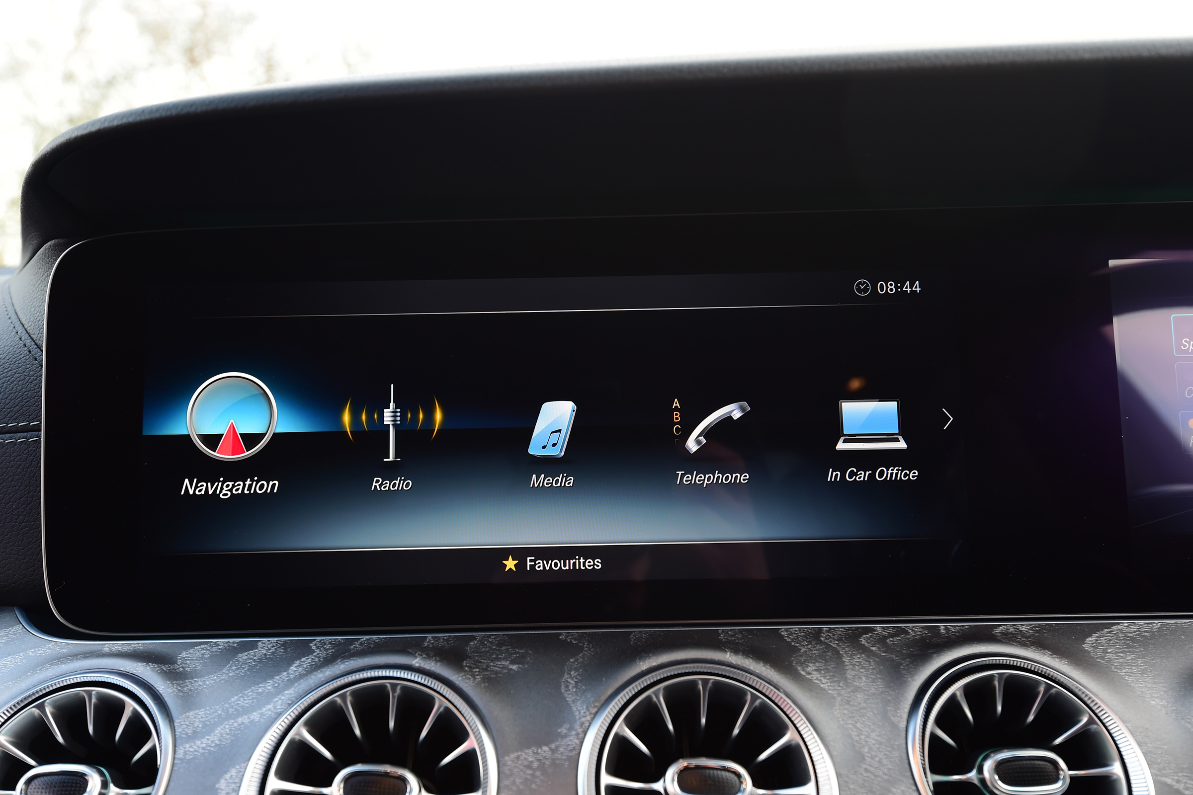 Mercedes CLS air vents