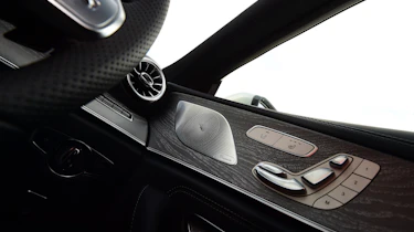 Mercedes CLS seat controls