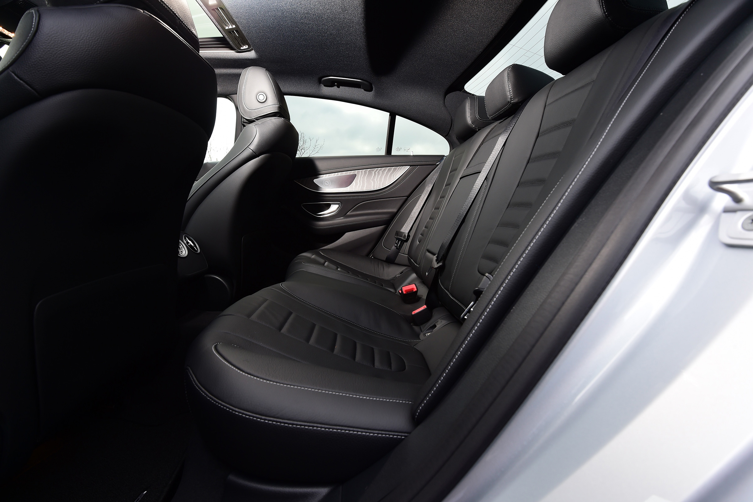 Mercedes CLS rear seats