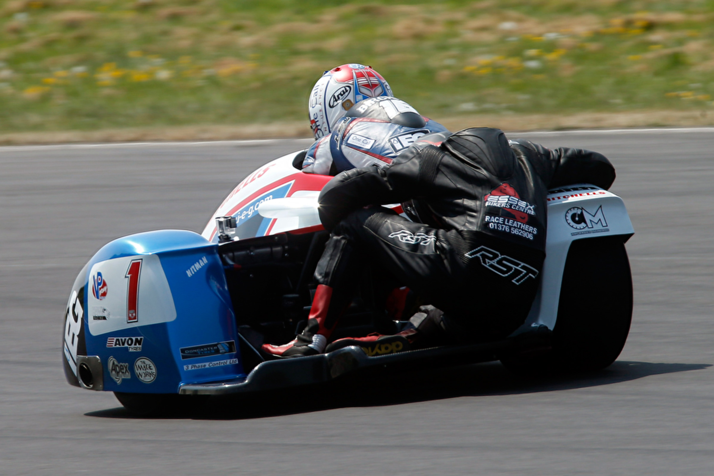 Isle of Man TT sidecar rear