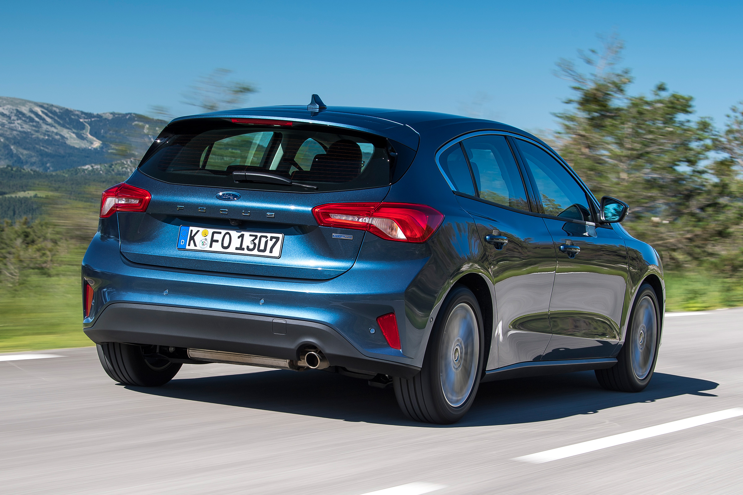 Ford Focus diesel Titanium - rear