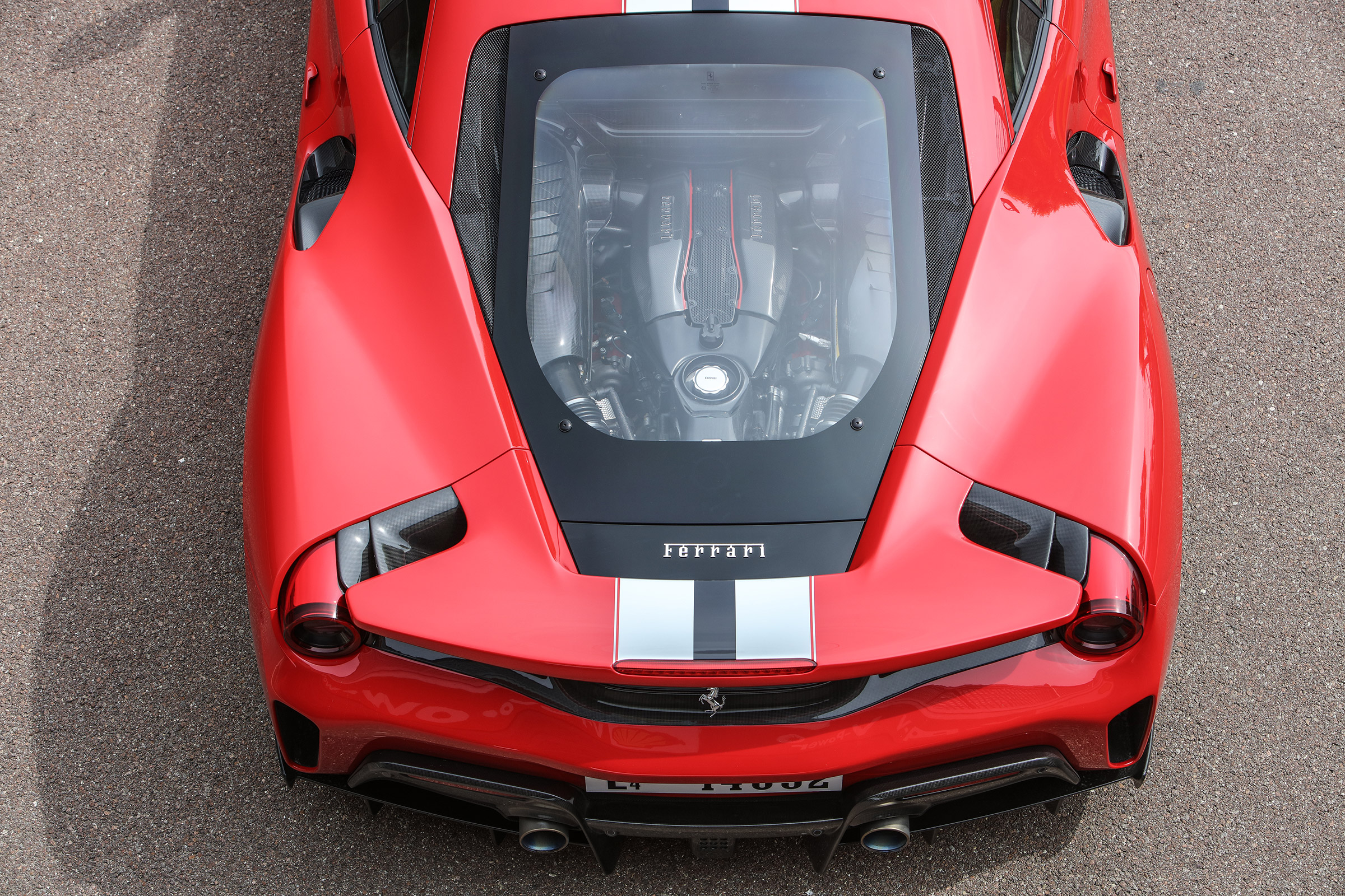 Ferrari 488 Pista - rear detail
