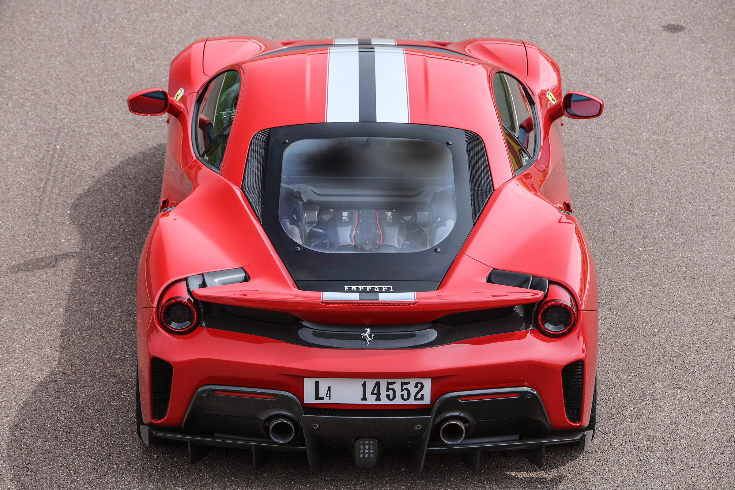 Ferrari 488 Pista - full rear static