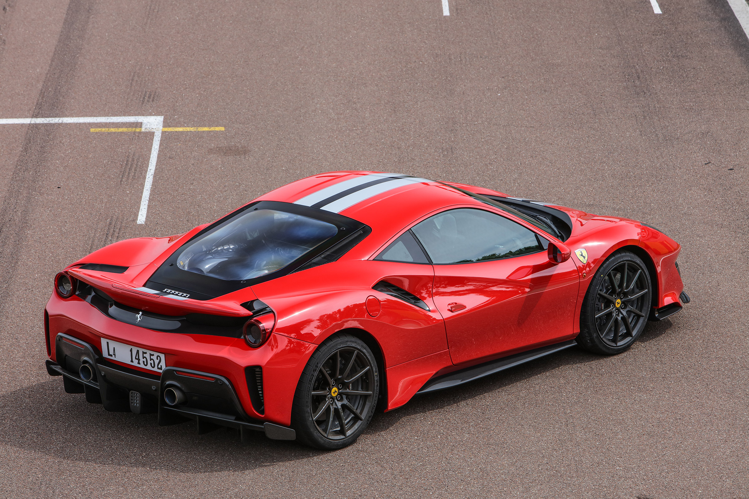 Ferrari 488 Pista - rear static
