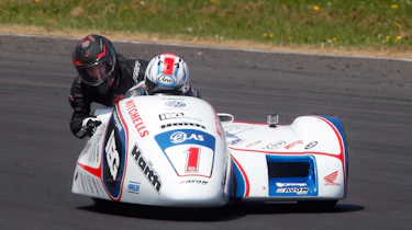 Isle of Man TT sidecar front