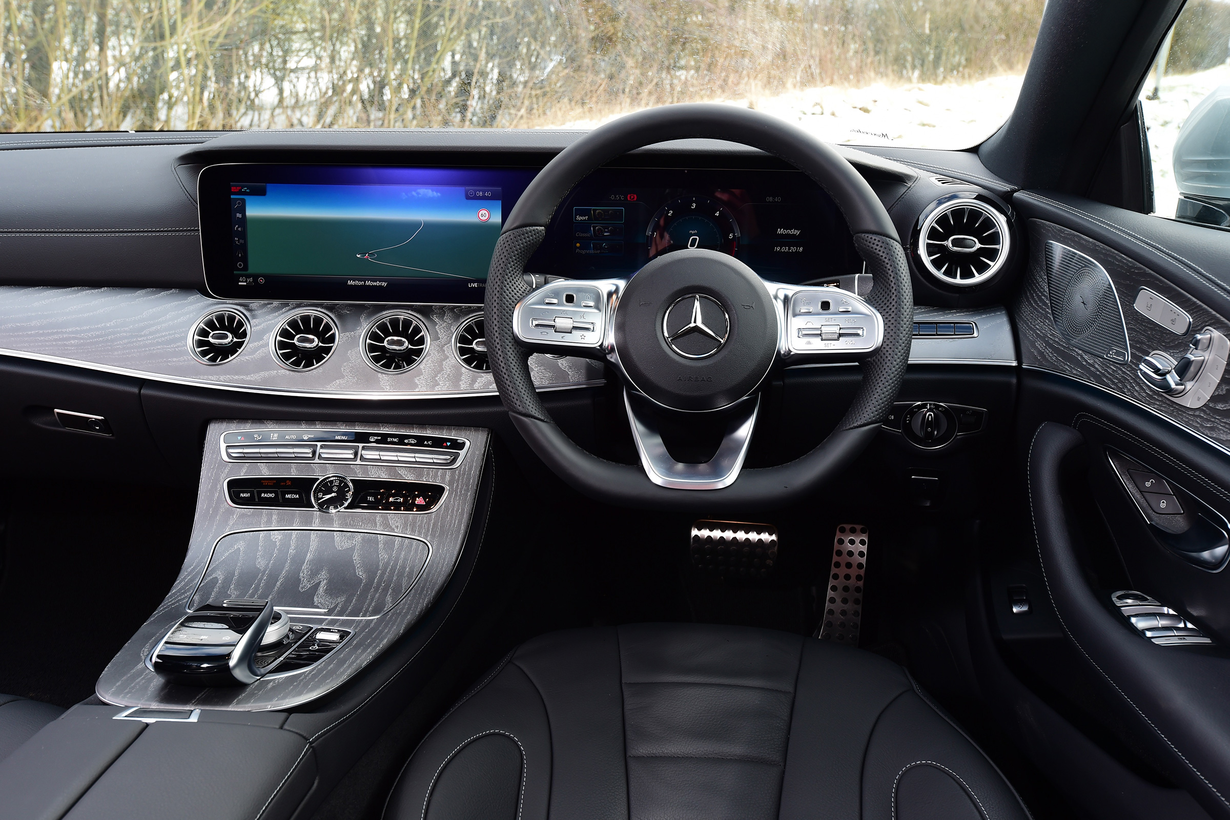 Mercedes CLS interior