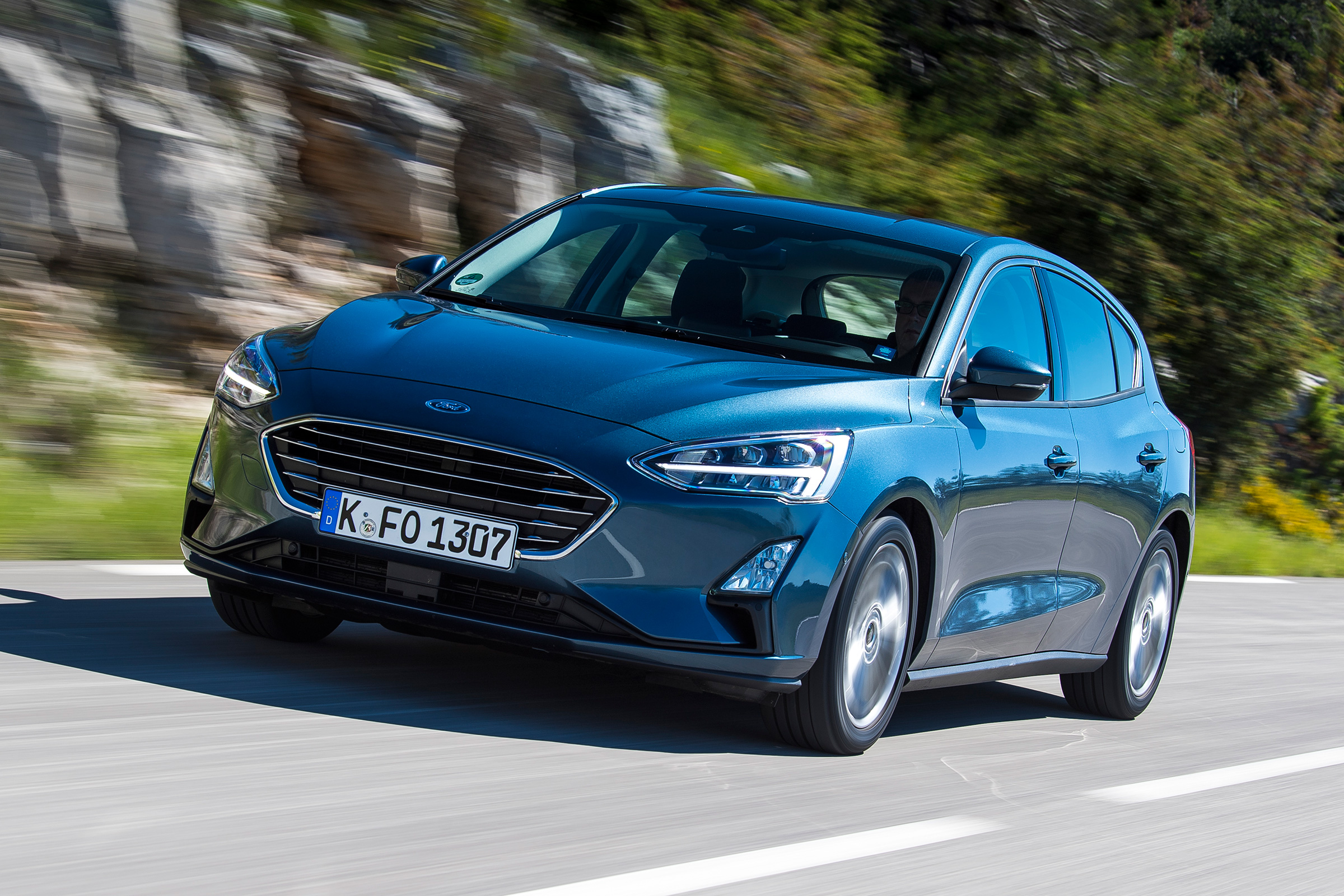 Ford Focus diesel Titanium - front