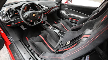 Ferrari 488 Pista - cabin