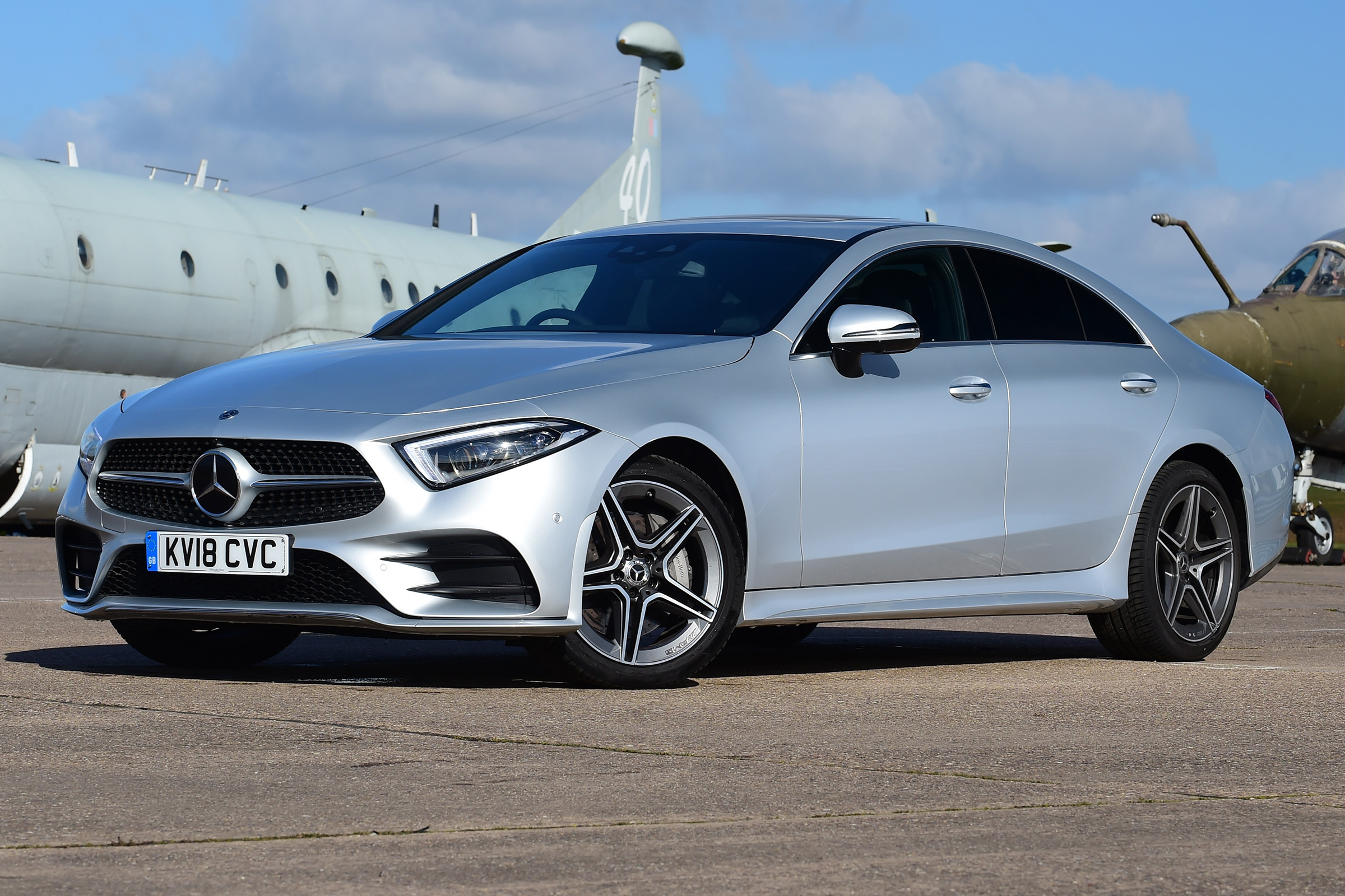 Mercedes CLS front quarter static