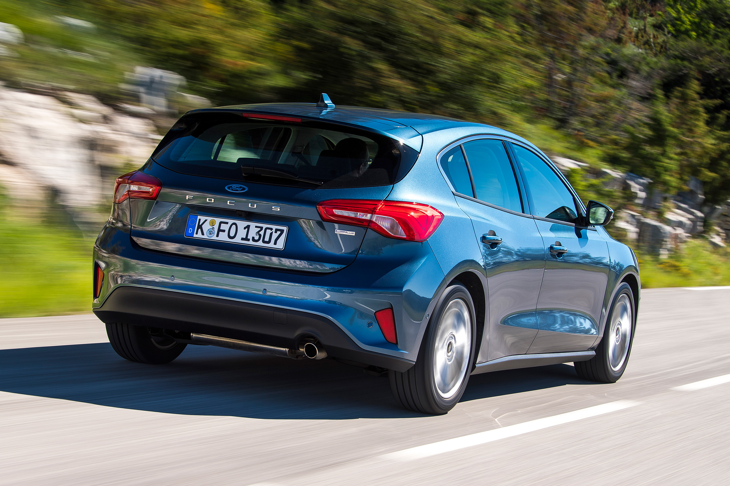 Ford Focus diesel Titanium - rear