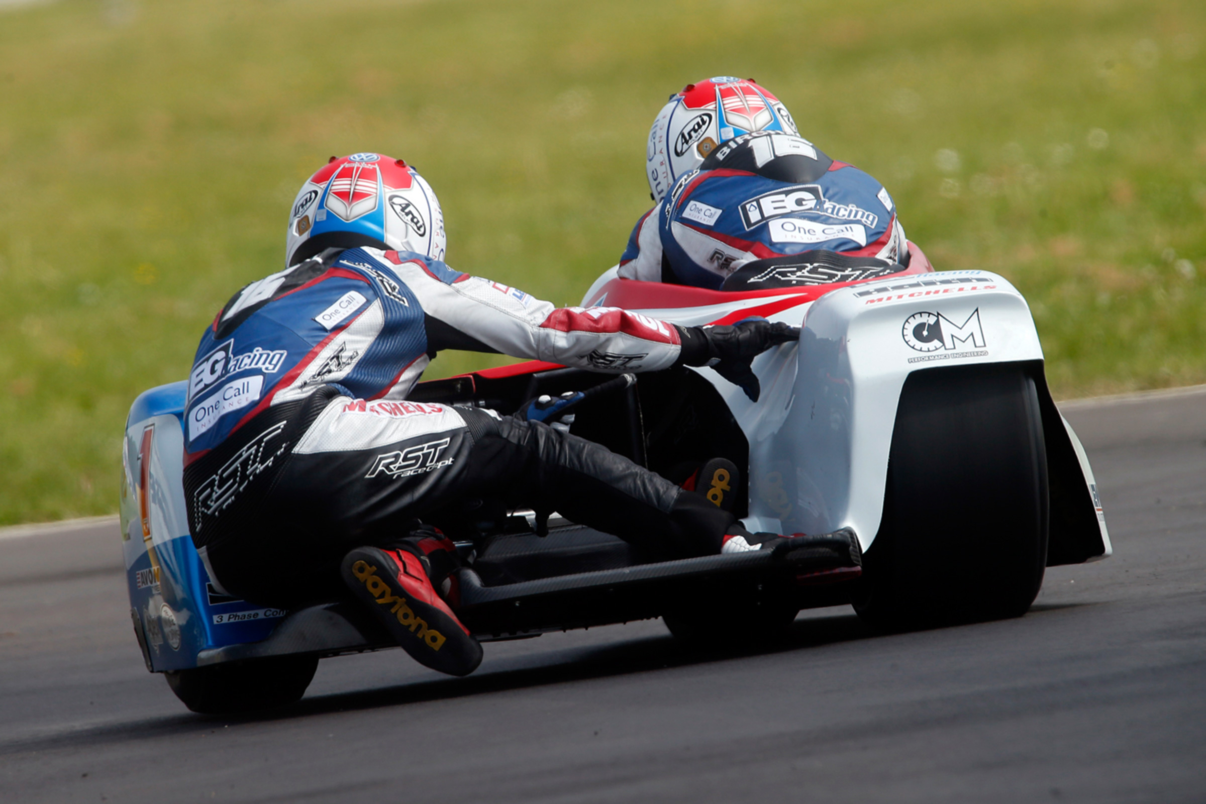 Isle of Man TT sidecar rear end