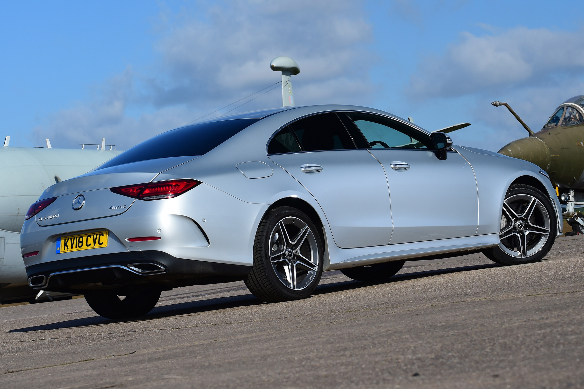 Mercedes CLS rear quarter static