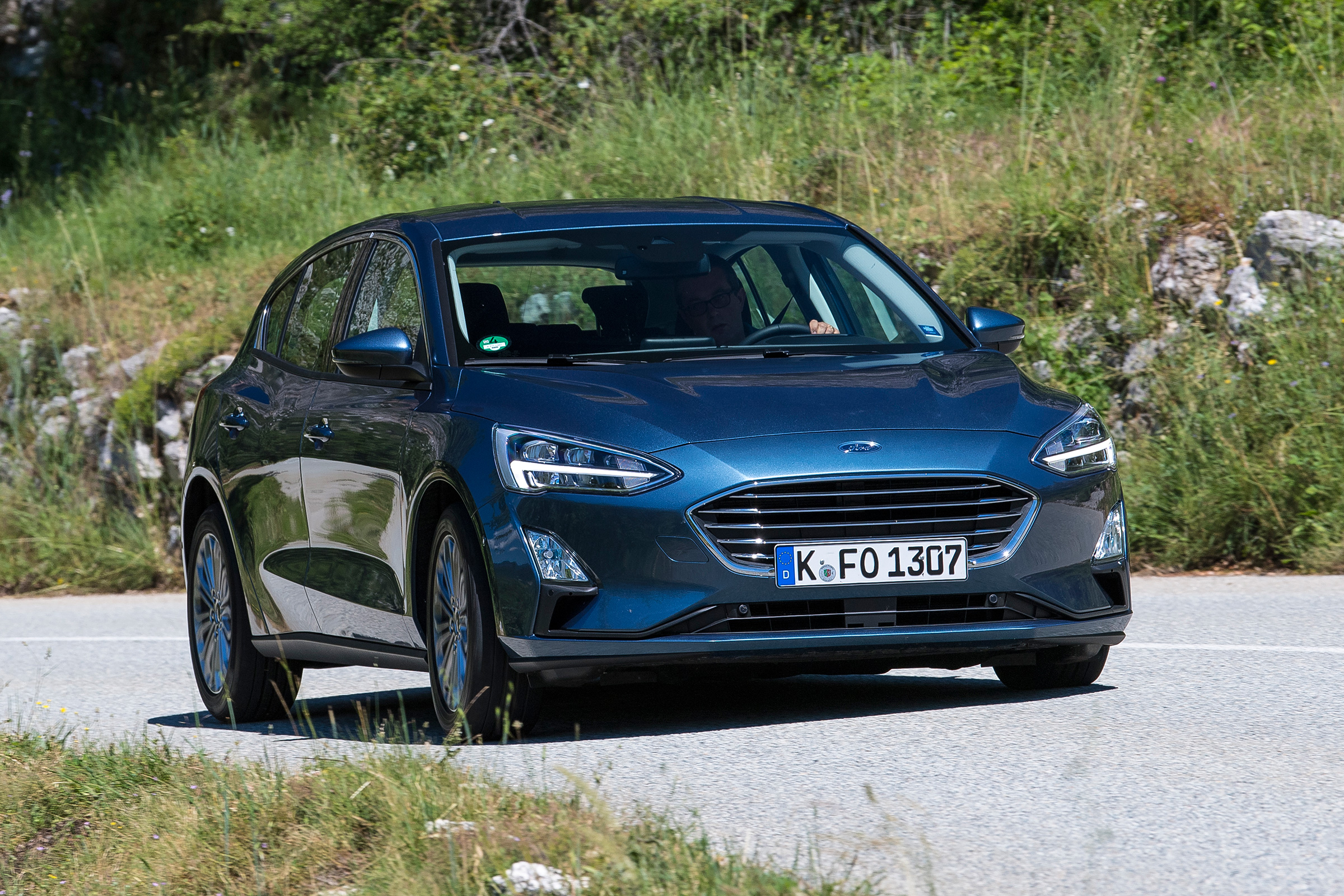 Ford Focus diesel Titanium - front