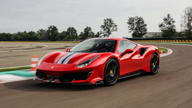 Ferrari 488 Pista - front action