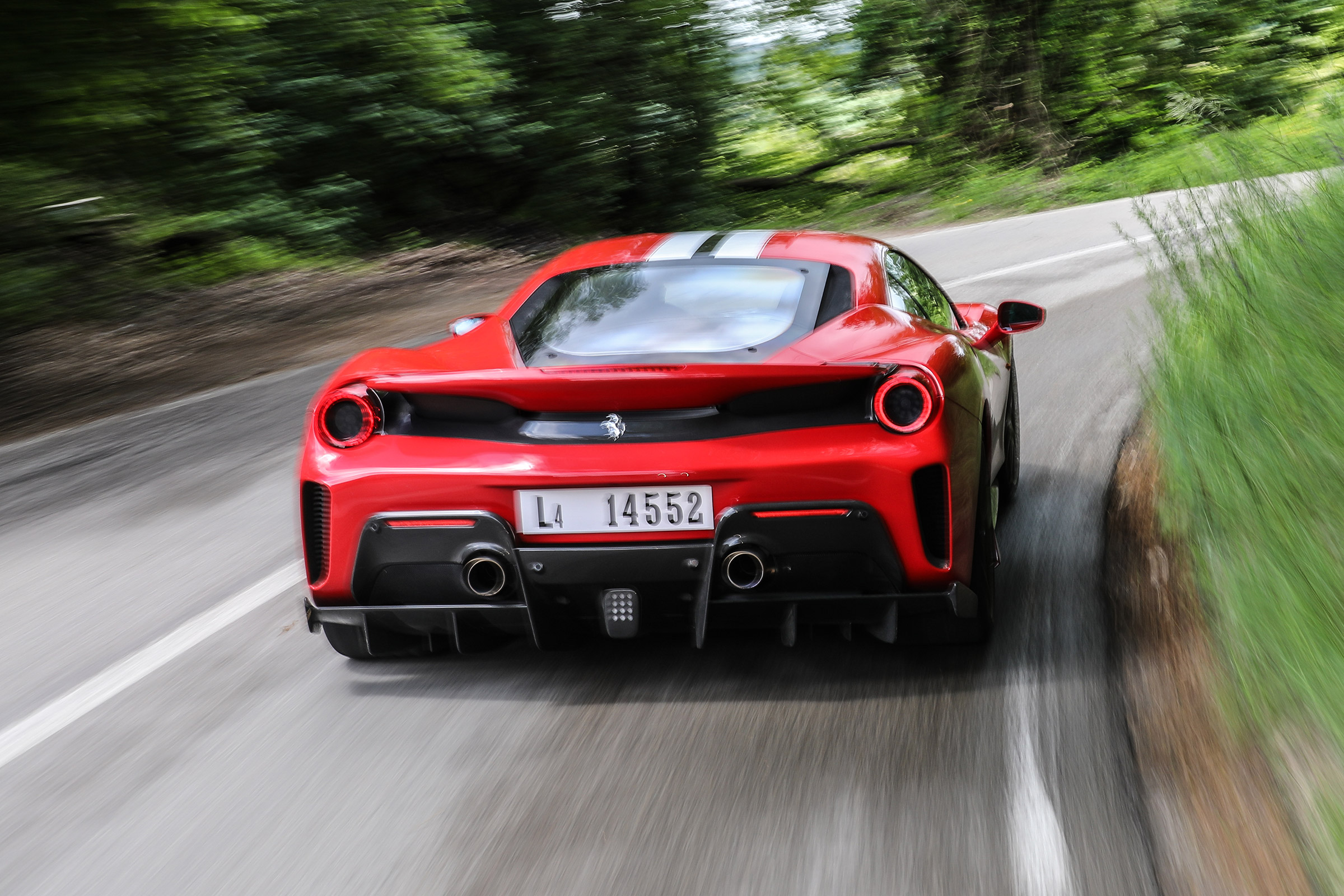 Ferrari 488 Pista - full rear