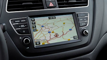 Hyundai i20 infotainment